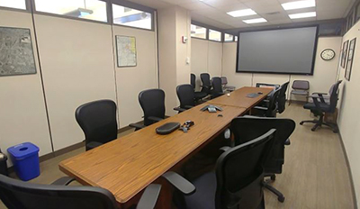 Photo: Before photo of Conference Room 820.